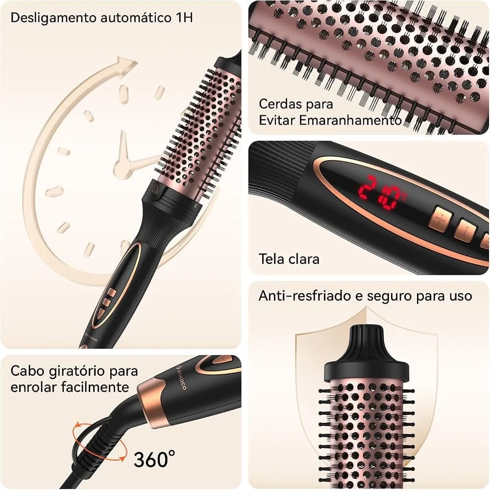 Escova Modeladora GOKOCO detalhe 1